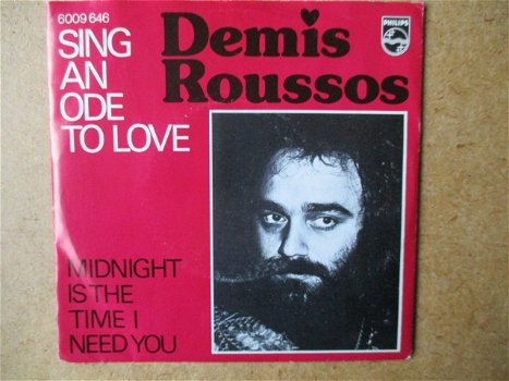 a6500 demis roussos - sing an ode to love - 0