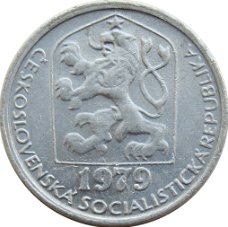 Tsjechoslowakije 5 haleru 1977,1978,1988,1990