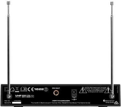 Microfoons draadloos (Vonyx WM-522) - 2