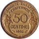 Frankrijk 50 centimes 1931,1932,1933,1938,1939,1941 - 0 - Thumbnail
