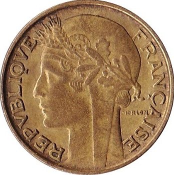 Frankrijk 50 centimes 1931,1932,1933,1938,1939,1941 - 1