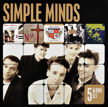 Simple Minds – 5 Album Set (5 CD) Nieuw/Gesealed - 0