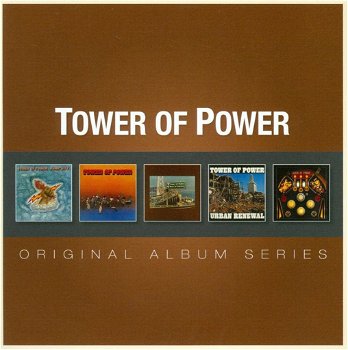 Tower Of Power – Original Album Series (5 CD) Nieuw/Gesealed - 0
