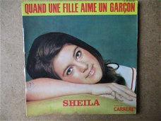 a6674 sheila - quand une fille aime un garcon