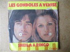 a6677 sheila & ringo - les gondoles a venise