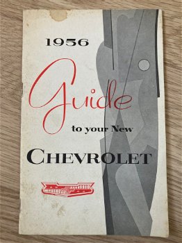 1956 Handleiding - Guide to your new Chevrolet 1956 (D761) - 0