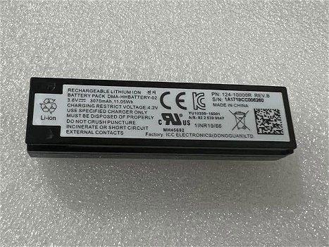 Buy COGNEX 124-10000R COGNEX 3.6V 3070mAh/11.05Wh Battery - 0