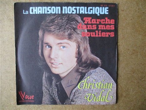 a6706 christian vidal - la chanson nostalgique - 0