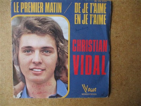 a6711 christian vidal - le premier matin - 0