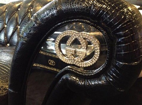 ITALIAANSEN MEUBELS SWAROVSKI GUCCI CROCOPRINT KLEUR NAAR KEUZE - 3