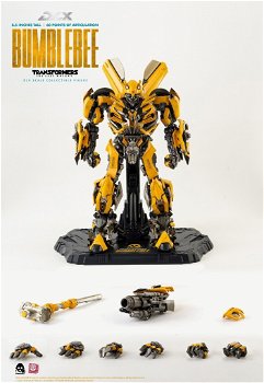 ThreeZero Transformers The Last Knight DLX Bumblebee Action Figure - 1