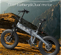 BEZIOR XF005 Folding Electric Bike 36V Front & Rear 500W - 1 - Thumbnail