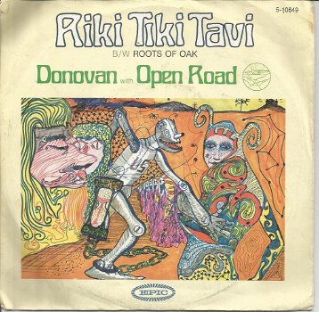 Donovan With Open Road – Riki Tiki Tavi (1970) - 0