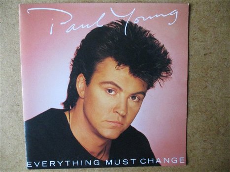 a6765 paul young - everything must chance - 0