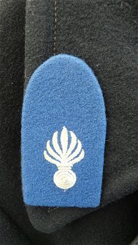 Overjas, Uniform, Korps Rijkspolitie, Rang: Wachtmeester der 1e klasse, Nederland, jaren'60.(Nr.1) - 2