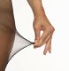 Open Kruis Panty - Antiladder Zwart - 2 - Thumbnail