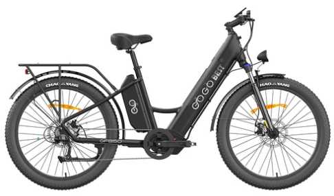 GOGOBEST GF850 Electric Bike 48V 500W Motor 32km/h Max - 0