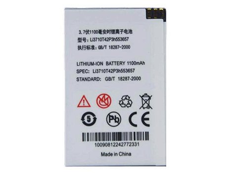 3.7V 1100mAh Smartphone Batteries ZTE 3.7V 1100mAh - 0