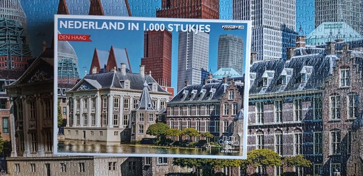 Legpuzzel: Nederland in 1000 stukjes. Den Haag - 1