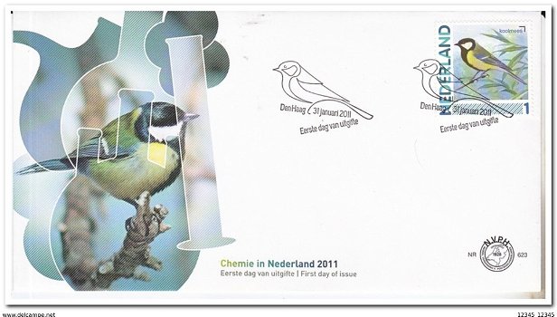 fdc nr. 623 chemie in Nederland 2011 - 0