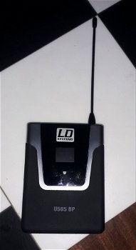 LD Systems U505 BP bodypack zender UHF 584 - 608 MHz - 0