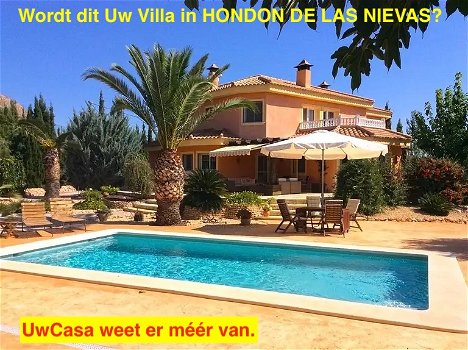 Uw eigen prachtige Villa in HONDON DE LAS NIEVAS als in paradijs en met veel - 0