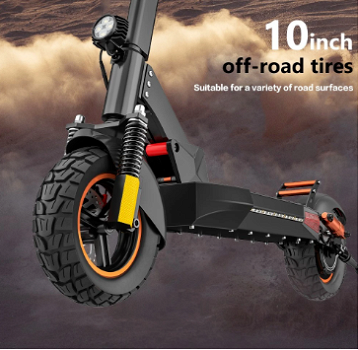 IENYRID M4 PRO S+ MAX Electric Scooter 10 Inch Off-Road Pneumatic Tires - 4