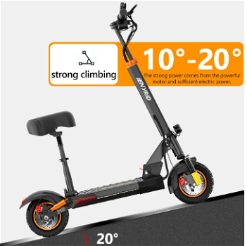 IENYRID M4 PRO S+ MAX Electric Scooter 10 Inch Off-Road Pneumatic Tires - 5