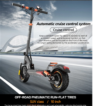 IENYRID M4 PRO S+ MAX Electric Scooter 10 Inch Off-Road Pneumatic Tires - 6