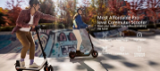 NIU KQi2 Pro Electric Scooter 10 Inch Wheels 300W Rated Motor 25Km/h - 1 - Thumbnail