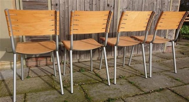 Ruud Jan Kokke voor Harvink vintage design stoelen 1990's - 1