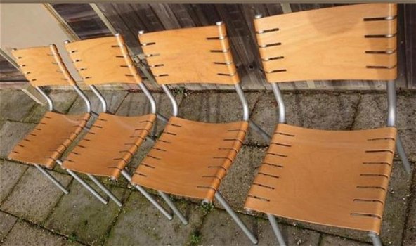Ruud Jan Kokke voor Harvink vintage design stoelen 1990's - 5