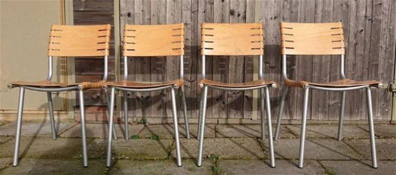 Ruud Jan Kokke voor Harvink vintage design stoelen 1990's - 7