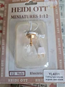 heidi ott miniaturen plafond lamp 12 volt nr 2