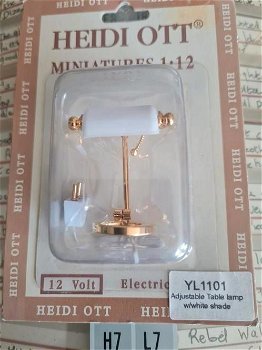 heidi ott miniaturen burolamp 12 volt verlichting nr1 - 0