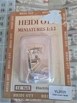 heidi ott miniaturen lantaarn nr 1 verlichting 12 volt - 0