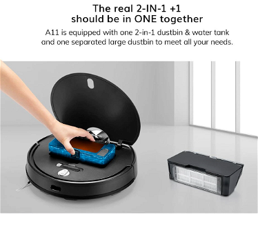 ILIFE A11 Robot Vacuum Cleaner 3 In 1 Vacuuming Sweeping - 3