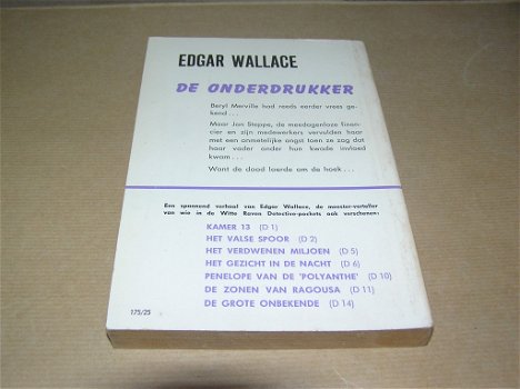 De onderdrukker-Edgar Wallace - 1