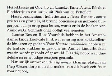 KAAPSE RAASDONDERS, HET ANNIE M.G. SCHMIDT KOOKBOEK - Louise Bos & Roos Voorsluis - 1