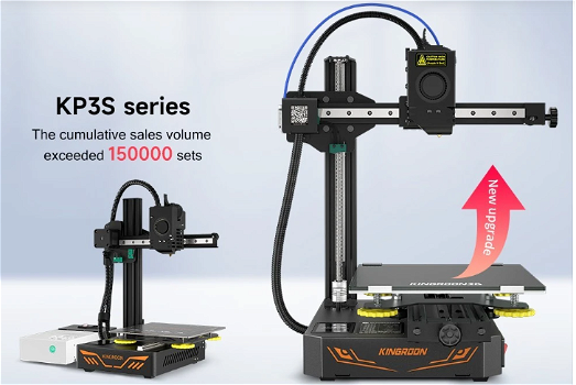 KINGROON KP3S Pro Single-Arm 3D Printer, Direct Extruder, - 1