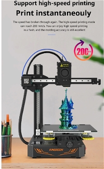 KINGROON KP3S Pro Single-Arm 3D Printer, Direct Extruder, - 4