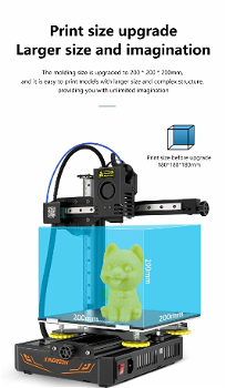 KINGROON KP3S Pro Single-Arm 3D Printer, Direct Extruder, - 5