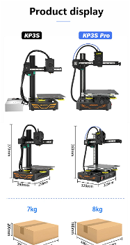 KINGROON KP3S Pro Single-Arm 3D Printer, Direct Extruder, - 6