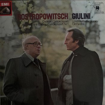 ROSTROPOVICH - GIULINI / DVORAK -SAINT-SAENS Emi - 0