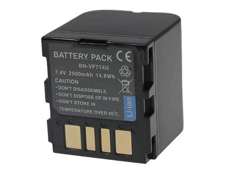 Replace High Quality Battery JVC 7.4V 2000mAh/14.8WH - 0