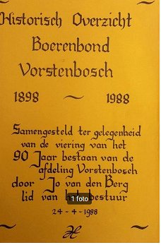 Boerenbond Vorstenbosch 1898-1988