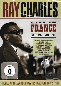 Ray Charles – Live In France 1961 (DVD) Nieuw/Gesealed - 0