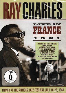 Ray Charles – Live In France 1961 (DVD) Nieuw/Gesealed