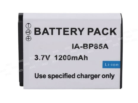 Battery for SAMSUNG 3.7V 1200mAh Camera & Camcorder Batteries - 0