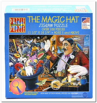 The Magic Hat - Great American Puzzle - 100+ Stukjes - 1